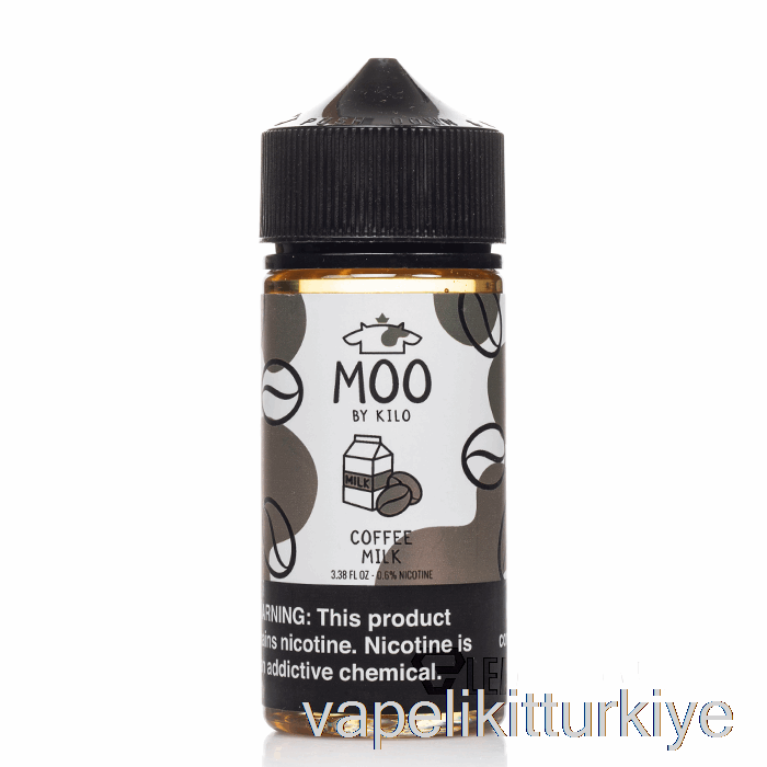 Vape Likit Kahve Sütü - Moo E-sıvılar - 100ml 6mg